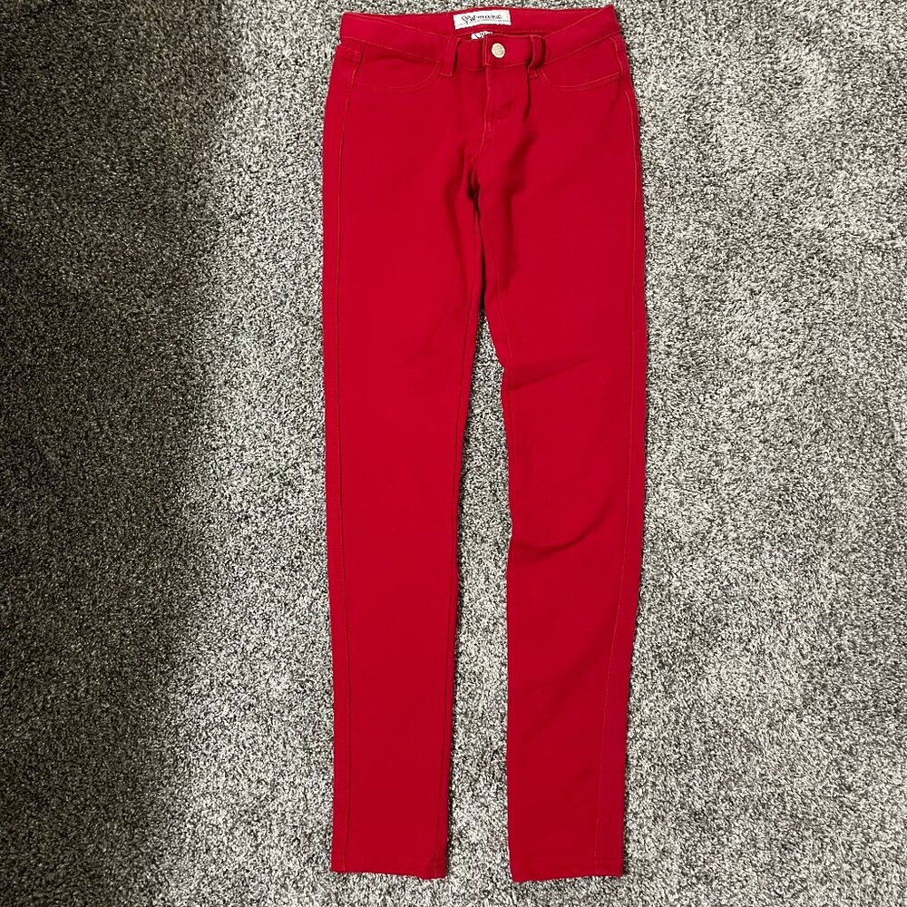 JW maxx jeans, Women's size S, red!